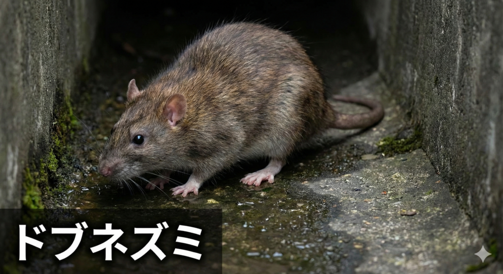 ドブネズミ特徴