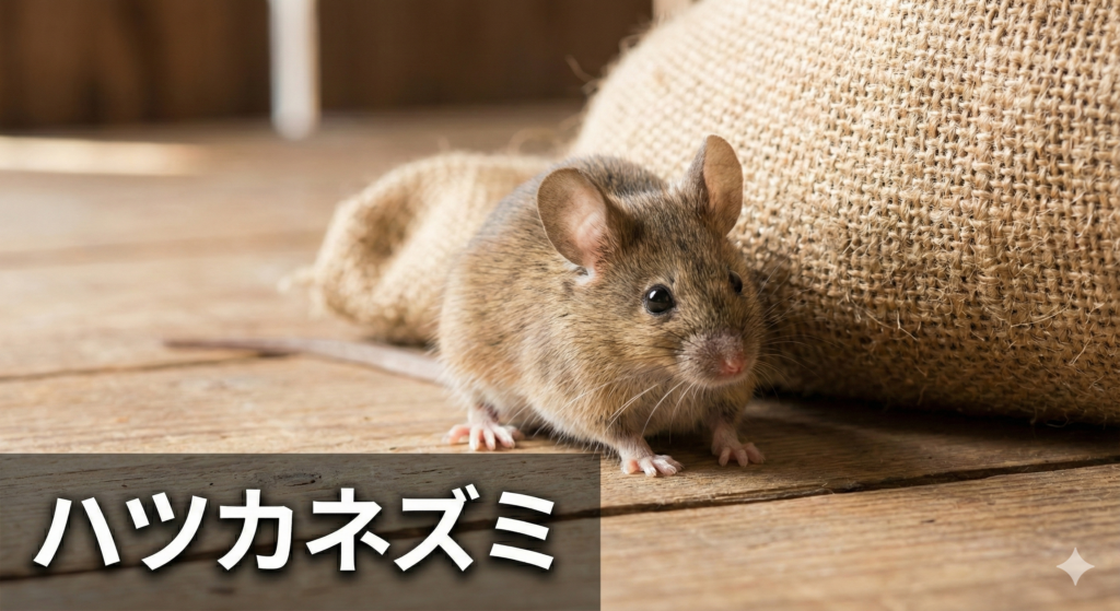 ハツカネズミ特徴