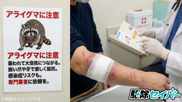 自分でアライグマ駆除を行う3つのリスク