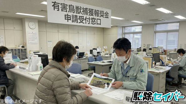 アライグマ駆除の報奨金・奨励金（捕獲1頭ごとの報酬）