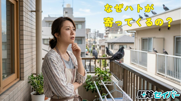 なぜ家にハトが寄ってくるのか？