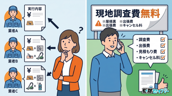 費用観点のネズミ駆除業者の選び方