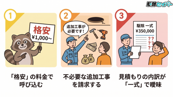 100万円の不当請求を回避！悪徳業者の手口